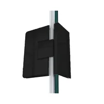 Buylando Glaswerk Westfalen- Emma 90x90x90cm U Duschkabine SW - Schwarz,