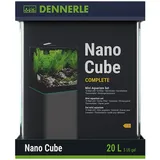 Dennerle Mini-Aquarium Komplettset Nano Cube 20 l mit C251 LED-Beleuchtung