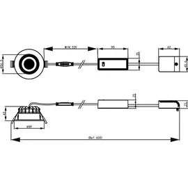 Philips LED-Downlight 5S (20882700)