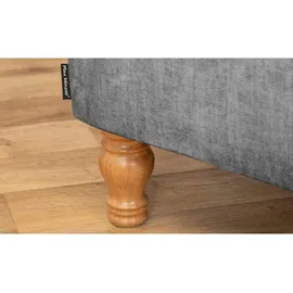 Max Winzer Ohrensessel Mareille Samt 103 x 103 x 0 cm Grau