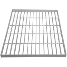 MonsterShop Verzinkte Gitterroste Boden Schmiede Stabiler Weg Mesh-Bodenplatte Gitter Abflussrinne Entlüftung Strapazierfähig Wetterfest Stahl Verzinkt 500mm x 500mm x 30mm 4mm Metalldicke 250kg Tragfähigkeit