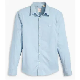 Levi's LS BATTERY HM SHIRT SLIM BLUES Herren, Soft Chambray Blue, S