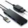 Primewire USB 3.2 Hub mit Netzteil, Ultra Slim 4-Port Verteiler, Datenhub für PC PS4 Notebook Netbook Laptop Ultrabook Tablet-PC MacBook, Bus-Powered