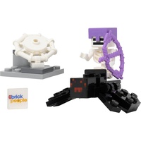 LEGO Minecraft: Spider-Minifigur und Skelett (ab 6 Jahren)