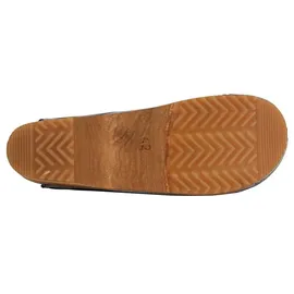 Sanita Comfortwear Clog "Wood-Lotte open, - Blau