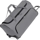 Redolz Duffle Essentials XL 2 Rollen Reisetasche L 71 cm grey2