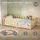 ML-Design Kinderbett 70 x 140 cm Kiefer naturbelassen