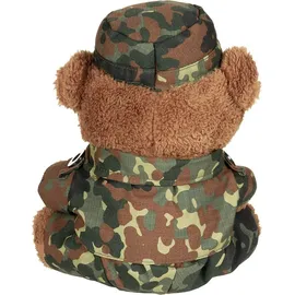 Max Fuchs MFH Teddybär, mit flecktarn, Kostüm und Mütze,