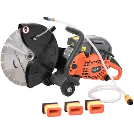 vidaXL Benzin-betonsäge 58 cc
