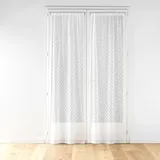 Douceur d'intérieur Odilia Gardinen mit Schlaufen, 2 Stück, 2 x 70 x 240 cm, Mesh