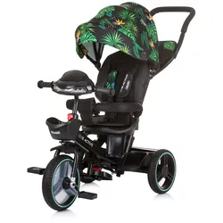 Chipolino Tricycle Dreirad Be Active 2 in 1 Sitz drehbar Musik Licht drehbar grün