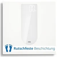 ADE BE2102-1 Personenwaage Quadratisch weiß Elektronische Personenwaage