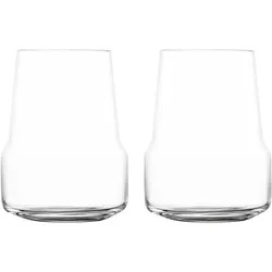ZWIESEL GLAS Serie LEVEL Rotweinbecher Rotweinglas Tumbler 2 Stück Inhalt 550 ml