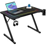 huzaro Hero 1.8 Gaming Tisch Schwarz