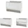 Lorelli Babybett Dream 60 x 120 cm umbaubar Schreibtisch Kinderbett Schaukelbett dunkelbraun weiß