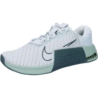 Nike Damen Trainingsschuhe Metcon 9 DZ2537-005 40 - Light Silver/Vintage Green-Jade - 40