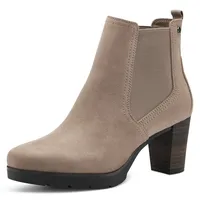 TAMARIS Stiefelette mit Stretcheinsatz Gr. 39, taupe, , 33197909-39