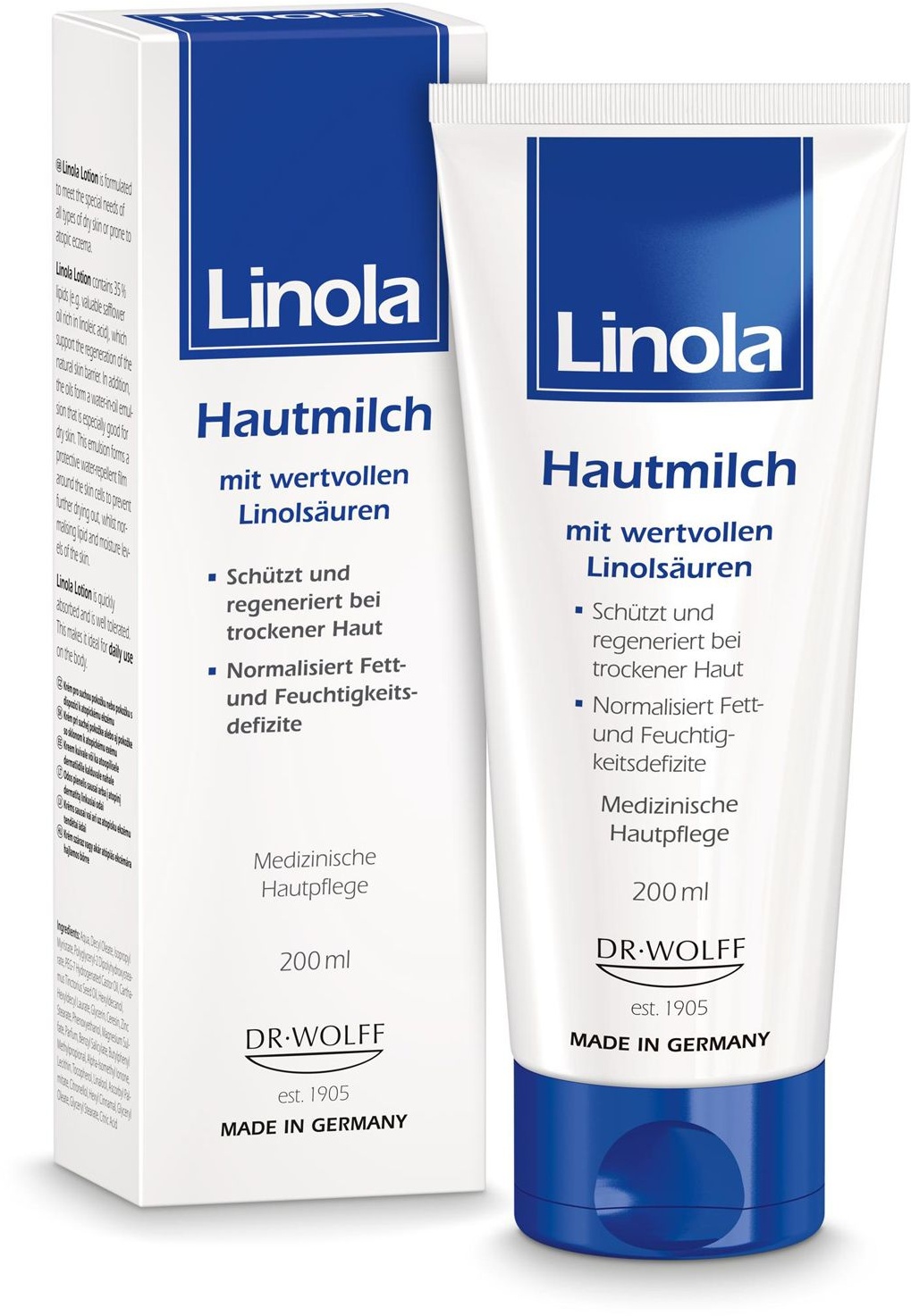 Linola Hautmilch - Körperlotion für sehr trockene Haut Milch 200 ml Unisex 200 ml Milch