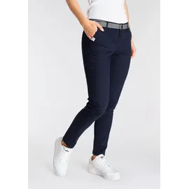 delmao Chinohose DELMAO Twill Blau 38