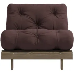 Karup Design Daybett »Roots Schlafsofa, Gästebett, Sofa inkl. Futonmatratze«, Liegefläche 90/140/160 x200 cm, FSC® zertifizierte Kiefer Karup Design Brown