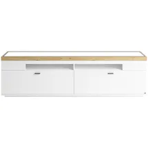 Set One by Musterring TV-Lowboard Lancaster Holz Weiß