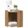vidaXL Katzentoilette Artisan-Eiche 42x42x51 cm Braun
