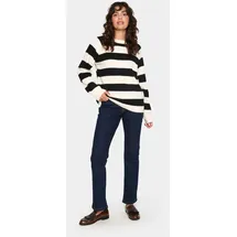 St Tropez Strickpullover Beige / Schwarz XL