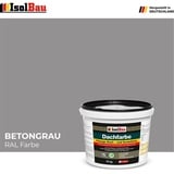 Dachfarbe Sockelfarbe Betongrau 12kg Fassadenfarbe RAL Farbe Nano Polymermembran