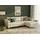 TRENDMANUFAKTUR Eckcouch Cord 2-Sitzer Grau
