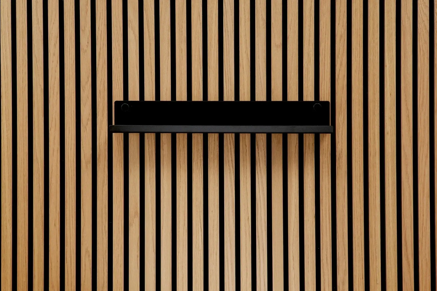 ter Hürne SilentDesign LivingWall Anbauelement Metall pulverbeschichtet schwarz Medium Lasse Medium Function 570x80x85 mm