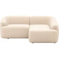 INOSIGN Ecksofa »Nergal, Einzelsofa oder L-Form«, Modernes Design, schlichte Optik, stilvoller Blickfang im Wohnzimmer beige