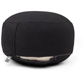 Bodhi Meditationskissen RONDO BASIC schwarz, Kapok Black