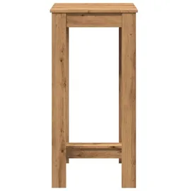 vidaXL Bartisch Artisan-Eiche 51 x 50 x 103,5 cm braun