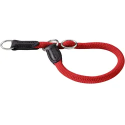 Hunter Hunde Dressurhalsung Freestyle, Farbe: rot, Maße: 35 / 0,8 cm