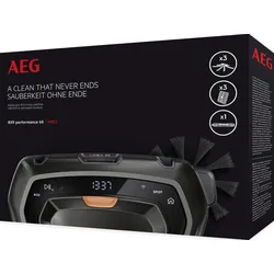 AEG Saugroboter Zubehör-Set "ARK2 PerformanceKit", bunt (schwarz, rot, weiß), Staubsaugerdüsen, mit Bürstenrolle, 3 Seitenbürsten + 3 XXL Filter