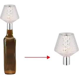 GLOBO Flaschenlampe Klar