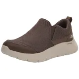 SKECHERS Herren GO Walk Flex Impeccable II Sneaker, Khaki Textile, 43 EU