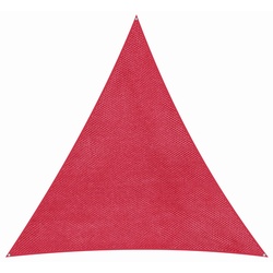 Schneider Schirme Sonnensegel Lanzarote 360 x cm Polyester Rot