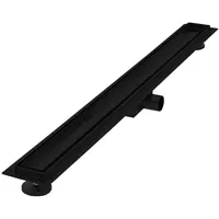 Luxebath Duschrinne 90 cm 2in1 befliesbar, extra flach, Edelstahl,