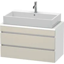 Duravit Waschtischunterschrank Com DuraStyle 90x47,8cm, tau/we ma, f Kons, 2 Schub.