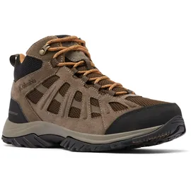 Columbia Redmond III Mid WP wasserdichte Wanderstiefel für Herren, Braun (Cordovan x Elk), 40 EU