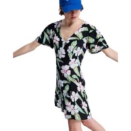 Roxy Sommerkleid Mini Schwarz XL