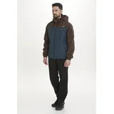 WEATHER REPORT Outdoorjacke WEATHER REPORT "DELTON W-PRO15000" Gr. L, braun (braun-blau) Herren Jacken mit umweltfreundlicher Beschichtung (PFC-Frei)