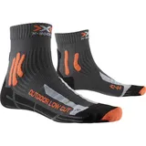 X-Socks Trek Outdoor Low Cut Wandersocken anthracite/orange 39-41