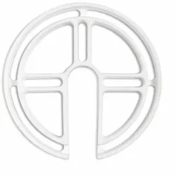Distanzhalter zur Wandmontage, weiss