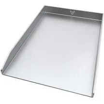 tuning-art Grillplatte 3er Serie Bulle Edelstahl weiß