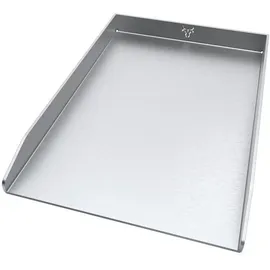 tuning-art Grillplatte 3er Serie Bulle Edelstahl weiß