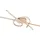 Fischer & Honsel Biba 1 beige/khaki Metall 100 cm