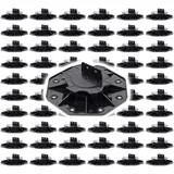 XPOtool Set 60x Stelzlager 18-28 mm schwarz