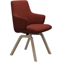 Stressless Stressless® Polsterstuhl »Laurel«, Microfaser DINAMICA, Vollholz, rot (red dinamica, walnuss)